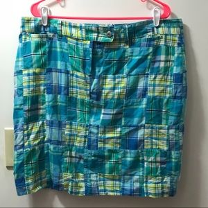 Jones New York Sport Madras skirt